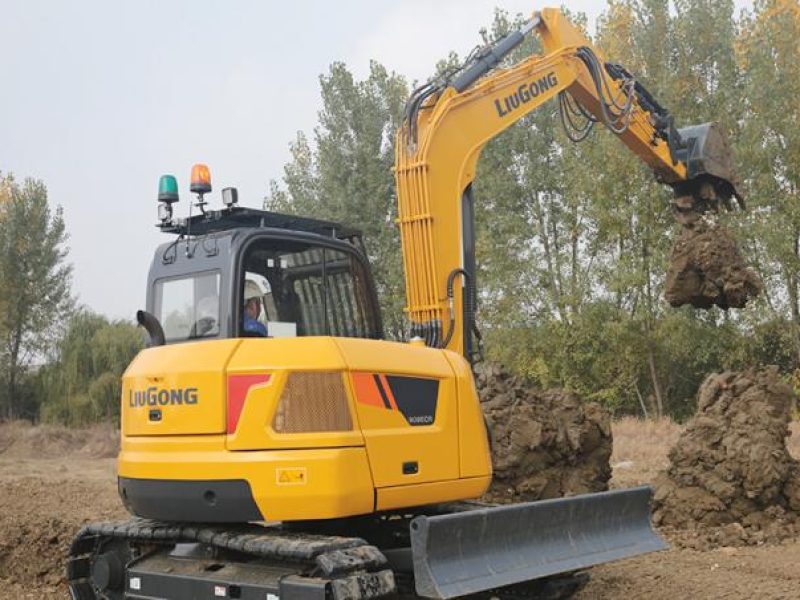909ecr liugong excavadora